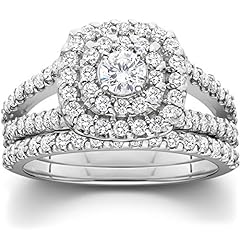 10ct cushion halo for sale  Delivered anywhere in USA 