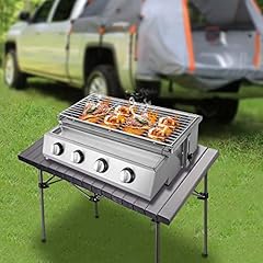 Barbecue gas campeggio usato  Spedito ovunque in Italia 