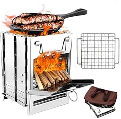 Wood burning camping for sale  Delivered anywhere in UK