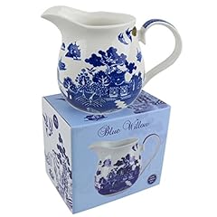 Classic Large Jug by Leonardo Blue Willow Collection for sale  Delivered anywhere in UK