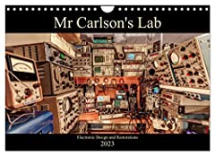 Mr Carlson's Lab Electronic Design and Restorations (Wall Calendar 2023 DIN A4 Landscape) for sale  Delivered anywhere in Canada
