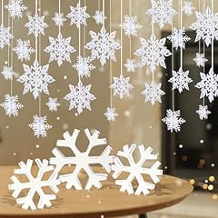 Pcs hanging snowflake for sale  Delivered anywhere in USA 