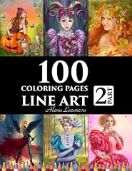 100 coloring pages. for sale  Delivered anywhere in USA 