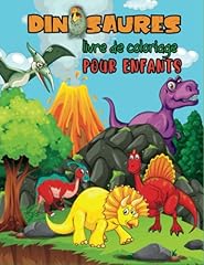 Dinosaures livre coloriage d'occasion  Livré partout en France