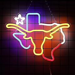 Texas longhorn neon for sale  Delivered anywhere in USA 