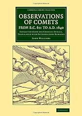Observations of Comets from BC 611 to AD 1640: Extracted for sale  Delivered anywhere in Canada