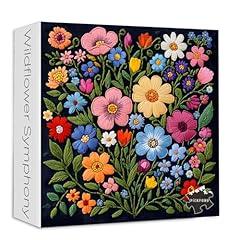 Colorful flower puzzles for sale  Delivered anywhere in USA 