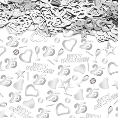 200 confetti argento usato  Spedito ovunque in Italia 