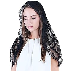 Ciciliaya mantilla veil for sale  Delivered anywhere in UK