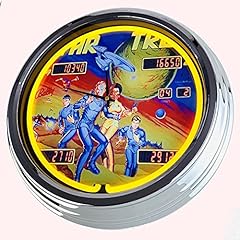 Horloge néon flipper d'occasion  Livré partout en Belgiqu
