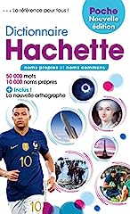 Dictionnaire hachette poche d'occasion  Livré partout en France