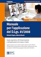 Manuale per applicazione usato  Spedito ovunque in Italia 