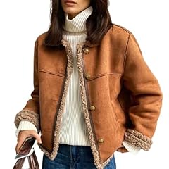 Nbzsmlkn buttoned shearling for sale  Delivered anywhere in UK