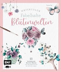 Watercolor fabelhafte blütenw gebraucht kaufen  Wird an jeden Ort in Deutschland
