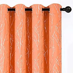 Burnt coral curtains for sale  Delivered anywhere in USA 
