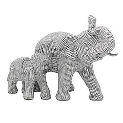 Silver art elephant for sale  Delivered anywhere in UK