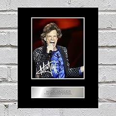 Mick jagger signed for sale  Delivered anywhere in UK