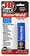 J-B Weld 8277 WaterWeld Epoxy Putty Stick - 2 oz. for sale  Delivered anywhere in USA 