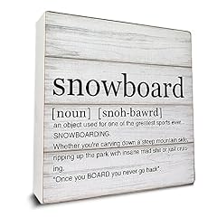Snowboard definition wooden for sale  Delivered anywhere in USA 