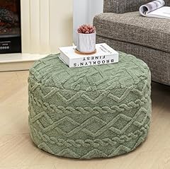 Round pouf ottoman for sale  Delivered anywhere in USA 