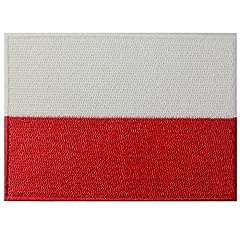 Poland flag embroidered for sale  Delivered anywhere in Ireland