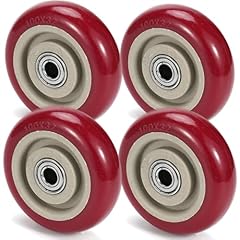 Inches casters wheels for sale  Delivered anywhere in USA 