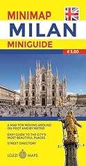 Milano mini map. usato  Spedito ovunque in Italia 