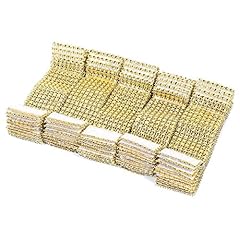 50pcs rows gold for sale  Delivered anywhere in UK