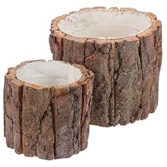 Artibetter bark planter for sale  Delivered anywhere in USA 