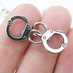 Pair handcuff charms for sale  Delivered anywhere in USA 
