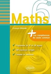 Maths compétences socle d'occasion  Livré partout en France