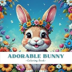 Adorable bunny coloring for sale  Delivered anywhere in USA 