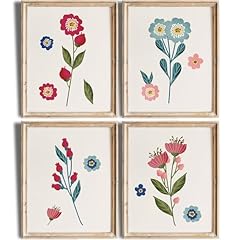 Vibrant flowers wall for sale  Delivered anywhere in USA 