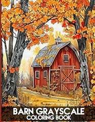 Barn grayscale coloring for sale  Delivered anywhere in USA 