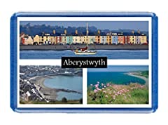 Aberystwyth - Postcard-Style Design - 7cm x 4.5cm - for sale  Delivered anywhere in UK