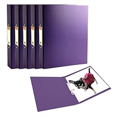 Purple ring binder for sale  Delivered anywhere in UK