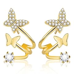 Orecchini lobo oro usato  Spedito ovunque in Italia 