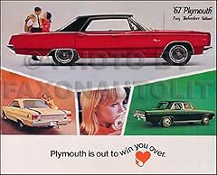1967 plymouth sales for sale  Delivered anywhere in USA 
