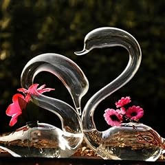 Bullpiano glass swan for sale  Delivered anywhere in UK