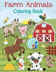 Farm animals coloring for sale  Delivered anywhere in USA 