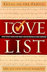 Love list for sale  Delivered anywhere in USA 
