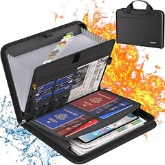 Fireproof document organizer for sale  Delivered anywhere in UK