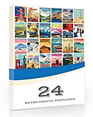 24 x Retro Travel Postcards from Olivia Samuel - Colourful for sale  Delivered anywhere in UK