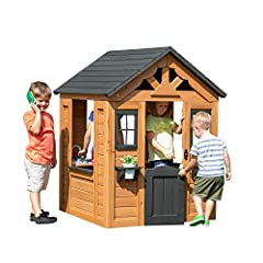 Used, Backyard Discovery Sweetwater All Cedar Wooden Playhouse for sale  Delivered anywhere in USA 