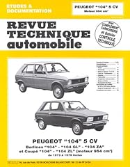 Peugeot 104 berlines d'occasion  Livré partout en Belgiqu