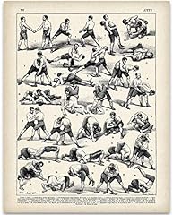 Antique french wrestling for sale  Delivered anywhere in USA 
