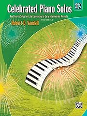 Celebrated piano solos for sale  Delivered anywhere in USA 
