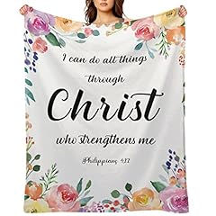 Inspirational christian throw for sale  Delivered anywhere in UK