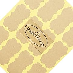 Kraft labels diy for sale  Delivered anywhere in Ireland
