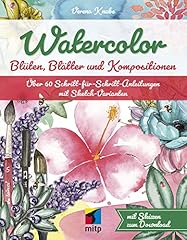 Watercolor blüten blätter gebraucht kaufen  Wird an jeden Ort in Deutschland